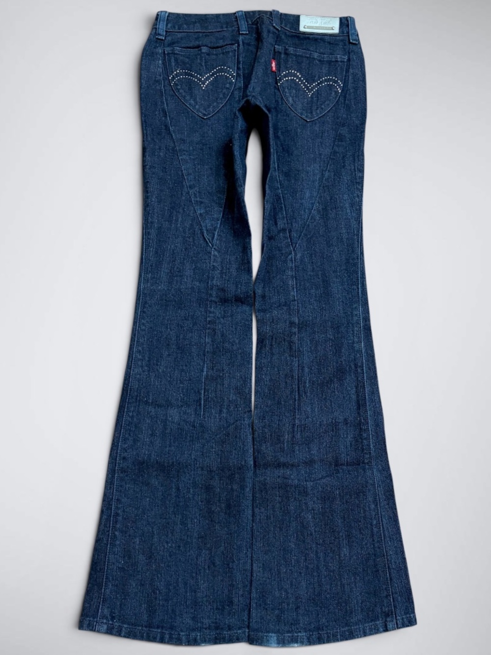 RARE Archival Levi’s Lady Style Low Rise Flare Jeans | Heart Pocket